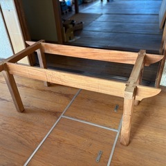 【お取引中】テーブル板・台座(自作品)の画像