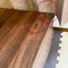 ニトリ　昇降リビングテーブル(リフティ 100 MBR) の画像