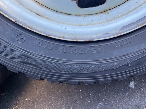 【値下げ】ローバーミニ　12インチ　145/70R12　ホイール　