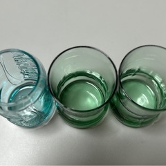 コカコーラ　ガラスコップ(3枚) 中古品の画像