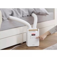 【新品！先月購入したばかり】アイリスオーヤマ ふとん乾燥機 カラリエ ツインノズル 靴にも使えるの画像