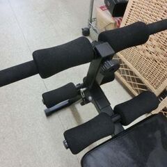 腹筋台 IGNIO シットアップカーブベンチ 全長139×幅57.5×高さ63.5～79.5cm ブラック 黒 筋トレ トレーニング イグニオ 札幌市 西区 西野店の画像