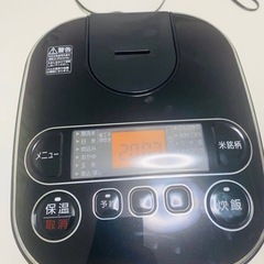 アイリスオーヤマ 炊飯器 RC-MA50AZ-B ブラック 1.0Lの画像