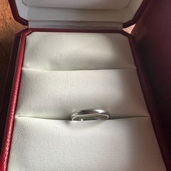 カルティエ 結婚指輪 ペアリング 証明書、箱付き  の画像