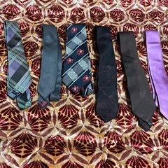 メンズネクタイとシャツー無料でお譲りします。の画像