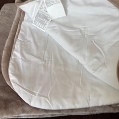 無印良品　マルチラグ195×195ブラウンの画像