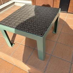 溶接台、作業台、足場、鉄製の画像