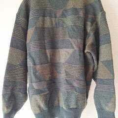 メンズ L セータ　ウール80% アクリル20%の画像