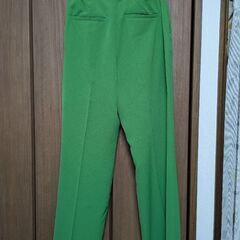 【A part by】※未使用品※ワンタックフレアパンツ フリーサイズの画像