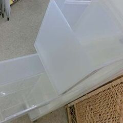 無印良品 ポリプロピレン 収納ストッカー 6段 幅18奥行40高さ141 キャスター付 引き出し1か所ワレあり スリムストッカー プラ キッチン サニタリー MUJI 札幌 西野店の画像