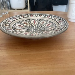 モロッコ　皿　おまけ付きの画像