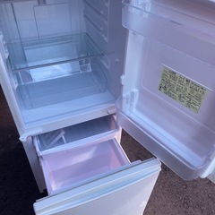 シャープ　どっちもドア　2ドア　冷凍冷蔵庫　SJ-D14E 2019の画像