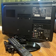 TOSHIBA 液晶カラーテレビ　19RE1の画像