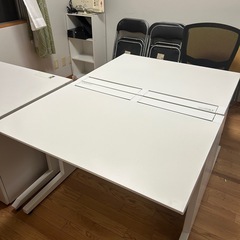 オフィスデスク(計3台)の画像