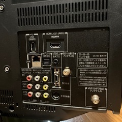 TOSHIBA 液晶カラーテレビ　19RE1の画像