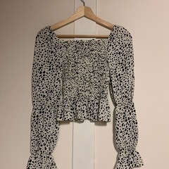 GRL ダルメシアン柄ブラウスの画像