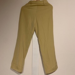 GRL ストレートパンツ イエローの画像