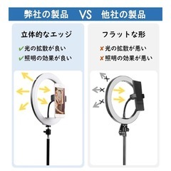 リングライト 自撮りライトの画像