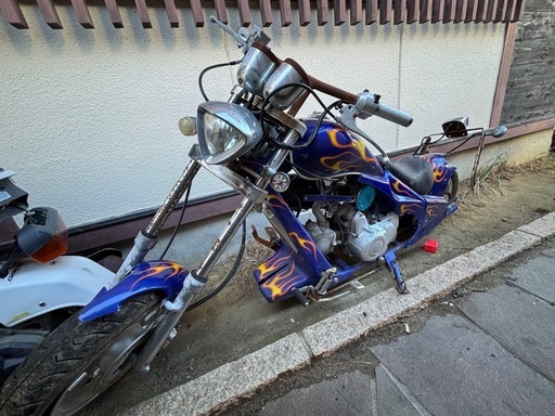 アメリカン キットバイク ミニドラッグスター 原付 スクーター レストアベース