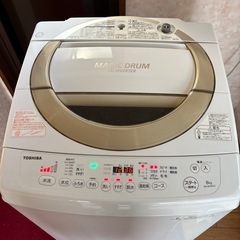 TOSHIBA  洗濯機 2015年式 AW-8D3M(N) 東芝の画像
