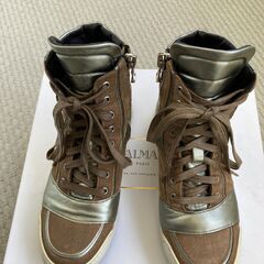 ★定価102,900円★BALMAIN(バルマン)★秋冬ジップアップブーツ★ブルーベル・ジャパン物★サイズ：「40」≒25㎝～25.5㎝★の画像