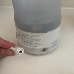 無印良品　コードレス　超音波加湿器の画像