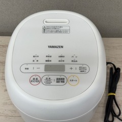 ★美品★ 山前 マイコン炊飯ジャー 2024年 3合 YJR-DM051 の画像