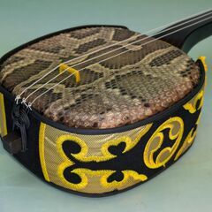 【新品未使用品】沖縄三線・三味線 本皮強化張りの画像