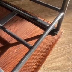 オーダーメイド　アイアンローテーブルの画像