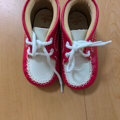 ほぼ新品☆ベビーキッズ靴ハイカット12㎝の画像