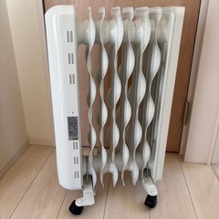 『受取きまりました決まりました』ウェーブ型　オイルひーたーヒーターの画像