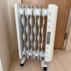 『受取きまりました決まりました』ウェーブ型　オイルひーたーヒーターの画像