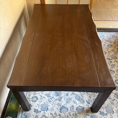 ダイニングテーブル コタツ こたつ 炬燵の画像