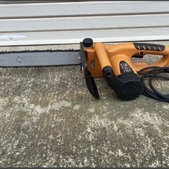 チェーンソー　電気の画像