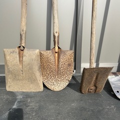 11220😸 くわ スコップ ジョレン 農具 まとめての画像