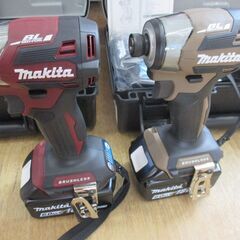 ★期間限定価格 2025.11迄 5000円off★  マキタ makita TD173 インパクトドライバ 限定色 レッド/ブラウン フルセット バッテリ18V 6.0Ah二個/充電器 【ハンズクラフト宜野湾店】の画像