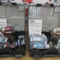 ★期間限定価格 2025.11迄 5000円off★  マキタ makita TD173 インパクトドライバ 限定色 レッド/ブラウン フルセット バッテリ18V 6.0Ah二個/充電器 【ハンズクラフト宜野湾店】の画像