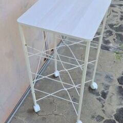 【豊川市民限定/申込：11月10日(月)まで】サイドテーブル②（豊川市清掃事業課・粗大ごみリユース№221の画像