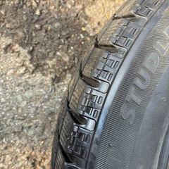 155 65 14　VRX スタッドレス　まだまだ使えるの画像