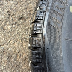 155 65 14　VRX スタッドレス　まだまだ使えるの画像