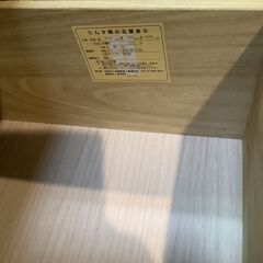 No.156　ワードローブ　クローゼット　木製（豊橋市収集業務課リユース家具）の画像