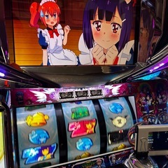 パチスロ　スロット　実機　ツインエンジェルブレイク　コイン不要機付き　　の画像