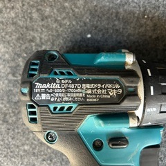 マキタV18 充電式ドリルの画像