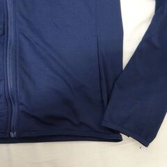( M-1016 )UNIQLO ユニクロ エアリズムUVカットメッシュパーカ（長袖） Lサイズ ネイビー 紺色 レディース 241-404086 中古の画像