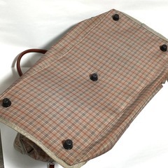 ビバリーヒルズポロクラブ　ボストンバッグ　チェック柄　ハンドバッグ　旅行バッグの画像