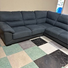 ニトリ　L字ソファ　コーナーソファ　カウチソファの画像