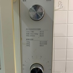 電子レンジの画像