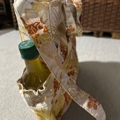 いいね無し即買マグネットポケットおまけ　花嫁衣装リメイク　5wayトートバッグ　新品の画像