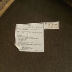 No.159　ニトリ ダイニングテーブル(110×110）　4人かけ（豊橋市収集業務課リユース家具）の画像