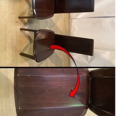 No.159　ニトリ ダイニングテーブル(110×110）　4人かけ（豊橋市収集業務課リユース家具）の画像